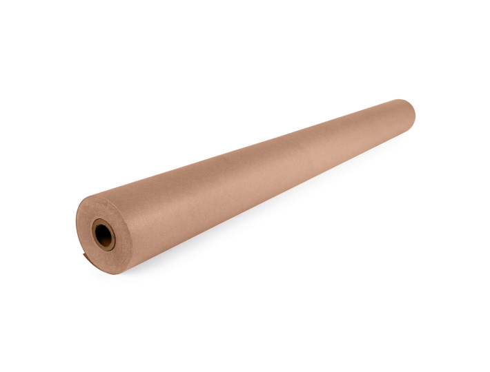 36" x 180' Natural Kraft Paper Roll, 30 lbs (1, 2, 4, 6 rolls)
